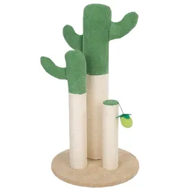Meilleurs prix pour TIAKI Nature Tronc à griffer Cactus vert pour chat