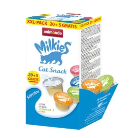 Meilleurs prix pour Lot mixte Animonda Milkies Selection 20 x 15 g pour chat + 5 x 15 g offerts ! - Lot mixte II - sans céréales