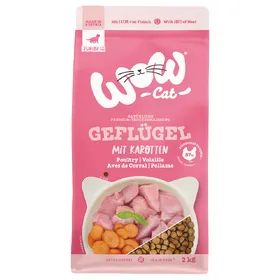 Comparer les prix de Wow Cat Junior volaille pour chaton - 2 kg