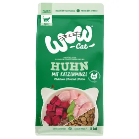 Comparer les prix de Wow Cat Adult poulet - 2 kg
