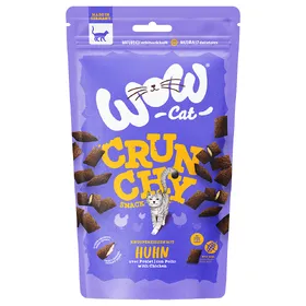 Comparer les prix de WOW Cat Crunchy Snack - poulet