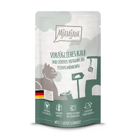 Comparer les prix de MjAMjAM 12 x 125 g pour chat - veau, dinde