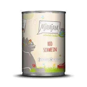 Meilleurs prix pour MjAMjAM Natürlich Lecker 6 x 400 g pour chat - porc bio