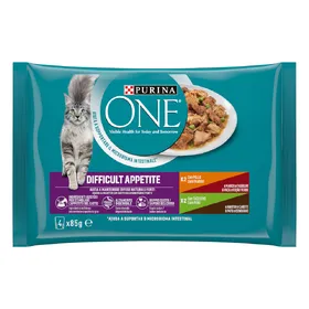 Meilleurs prix pour PURINA ONE Difficult Appetite pour chat - poulet, dinde 4 x 85 g