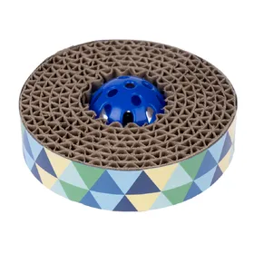 Comparer les prix de zooplus Basics Jouet pour chats Spin & Scratch Ø10x4cm