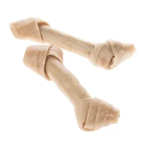 Comparer les prix de Barkoo Os à mâcher avec nœuds 24 os de 18 cm - Friandises pour chien