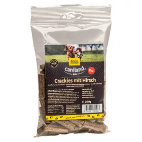 Comparer les prix de 200g Caniland Crackies cerf friandises pour chiens