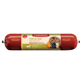 Comparer les prix de Fleischeslust saucisse 8 x 400 g  - chèvre avec agneau, rutabaga, potiron,  myrtille