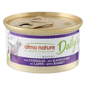 Comparer les prix de Mousse au lapin Almo Nature Daily Menu - Sachet pour chat