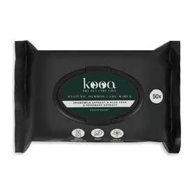 Meilleurs prix pour Lingettes hygiéniques kooa en bambou parfumées à la pêche pour chien