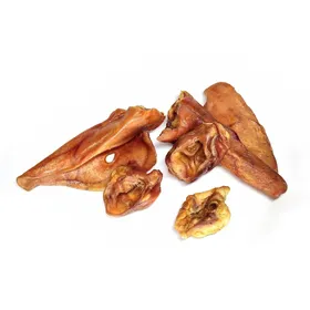 Meilleurs prix pour Assortiment d'oreilles de porc pour chien - 1000 g