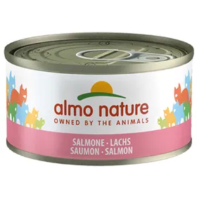 Comparer les prix de Saumon (en gelée) Almo Nature Nourriture humide pour Chat