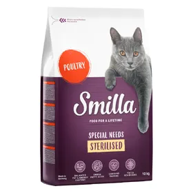 Meilleurs prix pour Smilla Adult Sterilised volaille pour chat - 10 kg