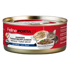 Meilleurs prix pour Feline Porta 21 12 x 156 g - thon, boeuf