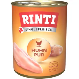Meilleurs prix pour RINTI Viande Pure 6 x 800 g pour chien - pur poulet