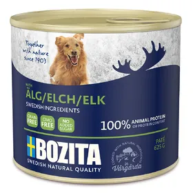 Meilleurs prix pour 12x625g Bozita Paté élan - Pâtée pour chien