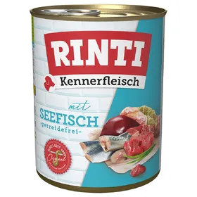 Comparer les prix de RINTI poisson de mer - Pâtée pour chien