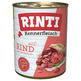 Comparer les prix de RINTI bœuf - Pâtée pour chien
