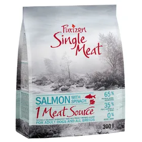 Meilleurs prix pour Purizon Single Meat Adult saumon, épinards sans céréales - pour chien