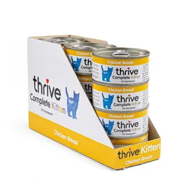 Meilleurs prix pour Thrive Complete Kitten 12 x 75 g pour chaton - poulet