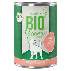 Meilleurs prix pour 6x400g zooplus Bio saumon, épinards - Pâtée pour chien