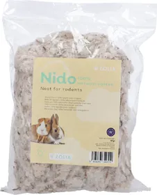Comparer les prix de Nid douillet pour rongeurs Zolia Nido - 50g