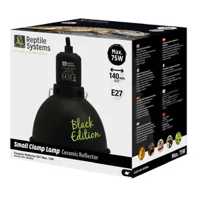 Comparer les prix de Lampe en céramique noire Reptile Systems 