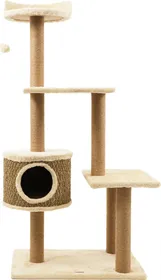 Meilleurs prix pour Arbre à chat en corde tressée - 120 cm - Zolia Paty