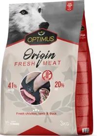 Meilleurs prix pour OPTIMUS Origin Fresh Meat poulet, canard et agneau frais pour chien
