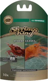 Comparer les prix de Dennerle Shrimp King Dadap Leaves, complément alimentaire crevettes et écrevisses