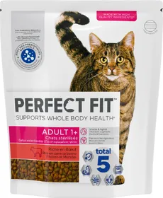 Comparer les prix de PERFECT FIT au bœuf pour chat adulte stérilisé