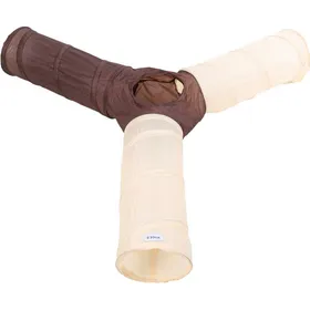 Meilleurs prix pour Tunnel de jeu pliable pour rongeurs et lapin avec 4 entrées Zolia
