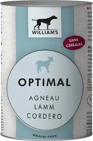 Meilleurs prix pour WILLIAM'S Pâtée pour chien sans céréales à l'agneau