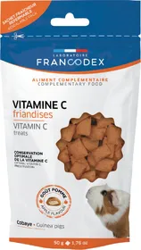 Meilleurs prix pour Friandises Vitamine C, Pour Cobayes 50g