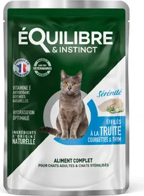 Comparer les prix de Equilibre & Instinct - Effilés sauce truite, courgettes, thym