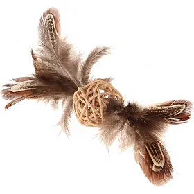 Meilleurs prix pour Anka Balle rotin avec plumes