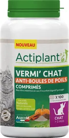 Meilleurs prix pour Vermi Chat Anti-boules de poils 100 comprimés