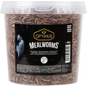 Comparer les prix de OPTIMUS Friandises MealWorms Vers de farine pour chien