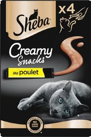 Meilleurs prix pour SHEBA Friandises Creamy Snacks pour chat - Plusieurs saveurs disponibles