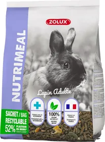 Comparer les prix de Zolux Nutrimeal pour lapin nain adulte