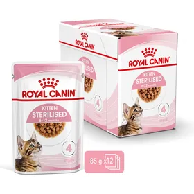 Meilleurs prix pour Royal Canin Kitten sterilised pâtée en sauce pour chaton