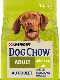 Comparer les prix de DOG CHOW adulte au Poulet pour chien 