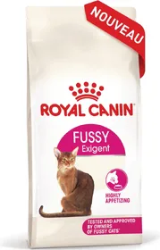 Comparer les prix de Exigent 35/30 consistance Royal Canin Croquettes pour chat