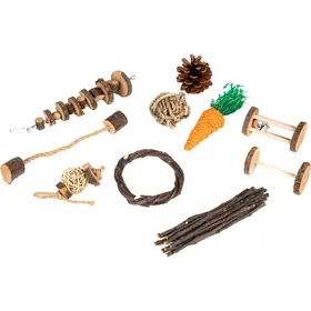 Meilleurs prix pour Lot de jouets pour rongeur Zolia Croc'wood