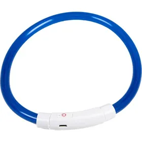 Meilleurs prix pour Collier anneau lumineux bleu USB Zolia Lumoz