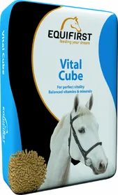 Meilleurs prix pour Equifirst Vital Cube granulé sans avoine pour les chevaux et poneys de sport et de loisir