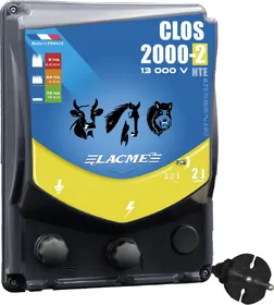 Meilleurs prix pour Électrificateur secteur Lacmé Clos 2000 - 2 joules en sortie