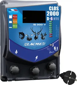 Comparer les prix de Electrificateur Lacmé Clos 2000 D-6 Connect'Ld avec écran digital