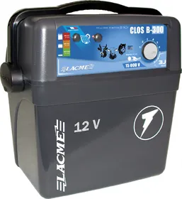 Comparer les prix de Électrificateur CLOS B300 12 volts 3 joules en sortie