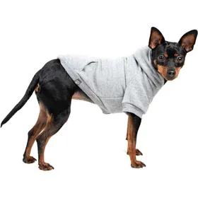 Comparer les prix de Sweat à capuche gris chiné Zolia